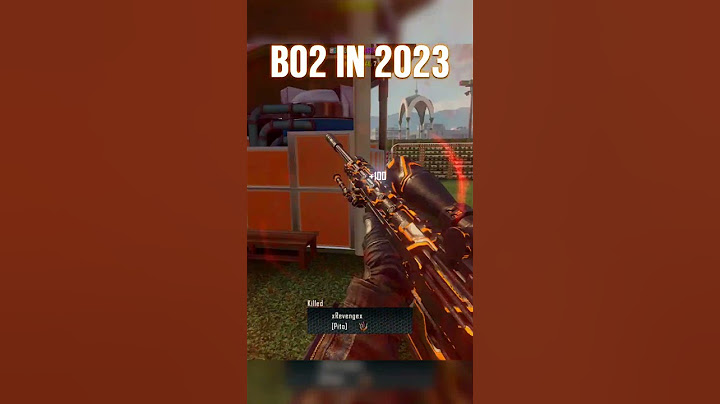 This is BO2 11 years later
