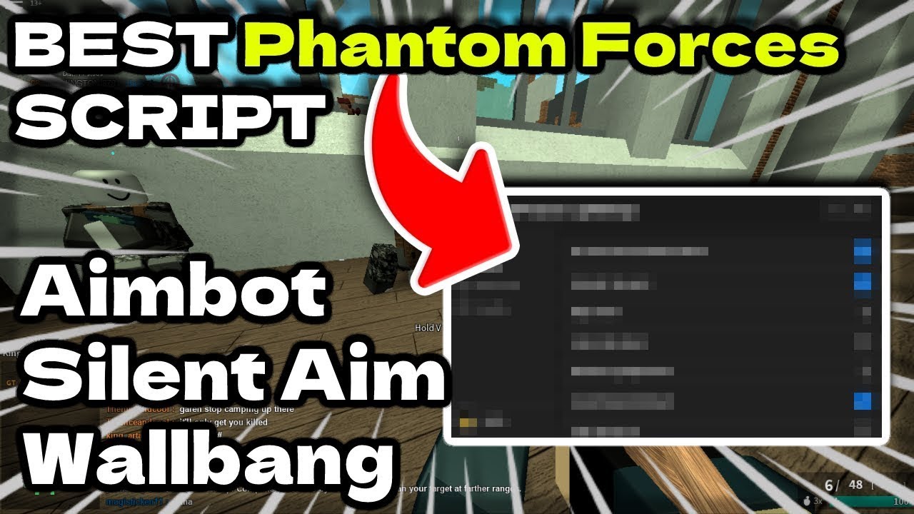 Phantom Forces Script Hack GUI  ESP, Aimbot, Silent Aim, Wallbang