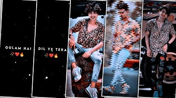 New Trending Lyrics Status Video Editing In Alight Motion | Sad Status Editing | Xml Video Editing