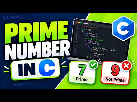 Prime Number Logic in C Explained: Step-by-Step Guide