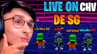 CHV jogando stumble guys AO VIVO!! CHEGA NA LIVE COM INSCRITOS INSANOS AO VIVO