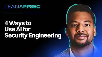 4 Ways to Use AI for Security Engineering