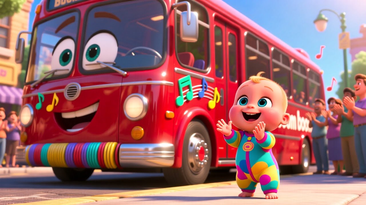 Boom Boom Bus at the Fair 🚌🎡 Fun Carnival Song for Kids | Toddler Fair Rhyme