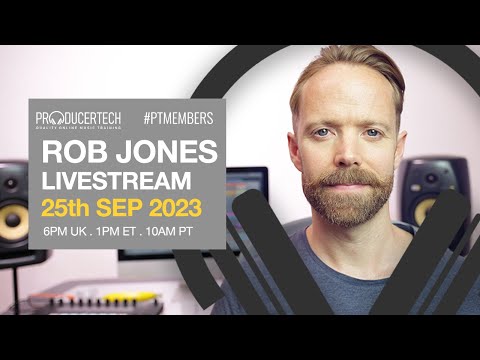 Rob Jones Member Livestream Monday 23rd September 2023 - 18.00 BST