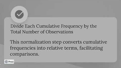 Understanding Relative Cumulative Frequency Distribution in Statistics