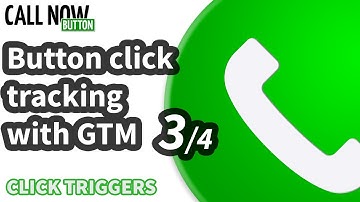 GTM button click tracking step 3: Creating the button click trigger