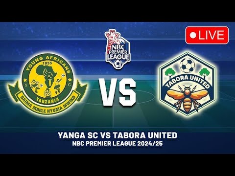 LIVE YANGA 1 VS 3 TABORA UNITED UCHAMBUZI WA MECHI UWANJA WA CHAMAZI COMPLEX