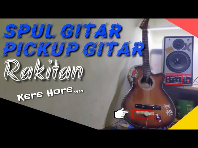 Cara Membuat Spul Gitar Dari Speaker Bekas-Pickup Gitar class=