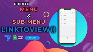 AppSheet Tutorial | Create Menu and SubMenu using linktoview() screenshot 3