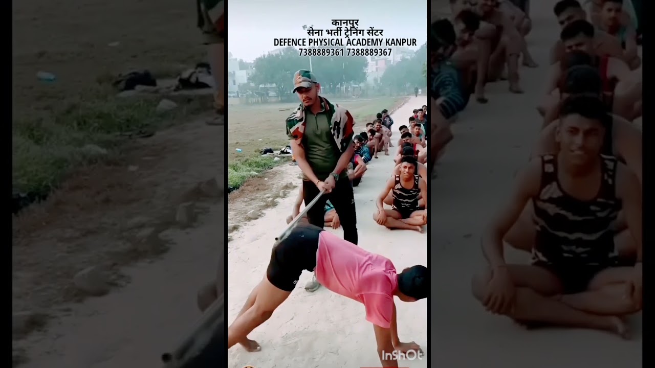 Shorts Indian Army  punished him