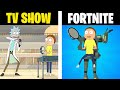 THE SHWIFTY EMOTE IN TV SHOW VS FORTNITE...!