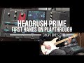 THE NEW HEADRUSH FLAGSHIP! Headrush Prime First Hands On Playthrough Demo