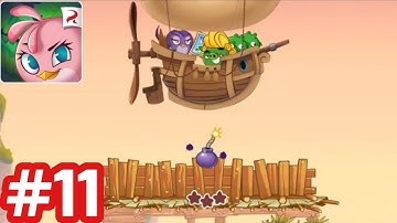 Angry Birds Stella - Gameplay Walkthrough - Part 11 (Level 41 - 50) iOS/Android