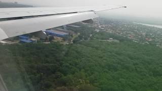 Sukhoi Superjet 100 (SSJ-100) landing in Rostov-on-Don International Airport (ROV)  "Aeroflot"