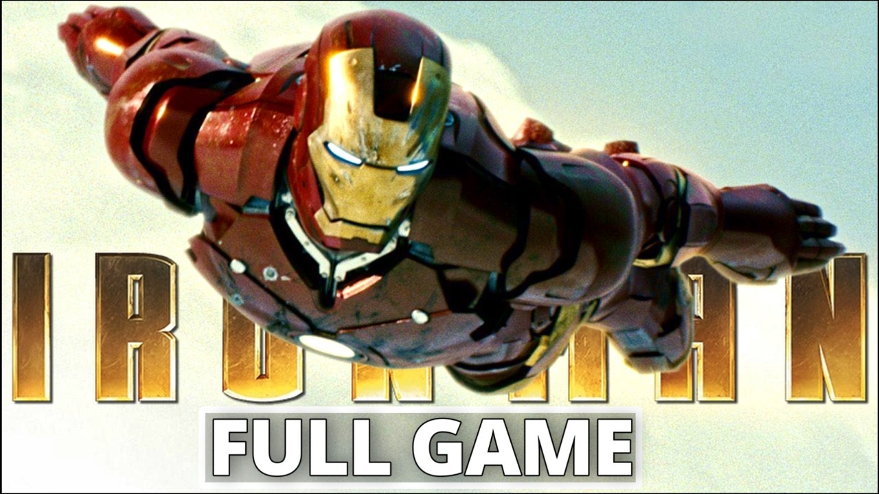 IRON MAN Gameplay Walkthrough FULL GAME - No Commentary - YouTube
