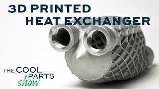 3D Printed Heat Exchanger Uses Gyroids for Better Cooling | The Cool Parts Show #43