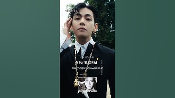 Kim Taehyung for W Korea🔥 #shorts #taehyung #bts #wkorea #trending