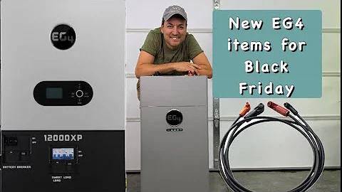 The new EG4 16kwh wallmount battery 1st look, + some other items to look out for on Black Friday 