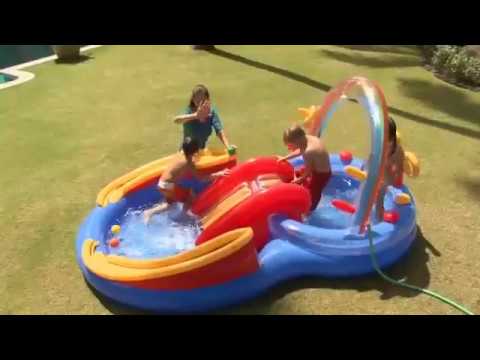 Image result for Intex 57453 Rainbow Ring Play Center