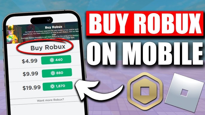 Balance: Robux Buy Robux Buy Robux to purchase upgrades for your