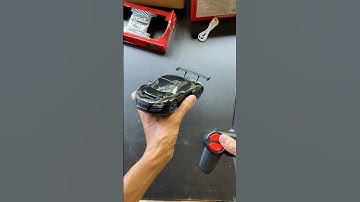 Remote Control Car High Speed Mini 1:24 Scale Type-C USB Rechargeable Racing RC Cars  black blue