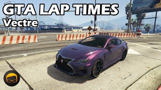 Fastest Tuners (Vectre) - GTA 5 Best Fully Upgraded Cars Lap Time Countdown