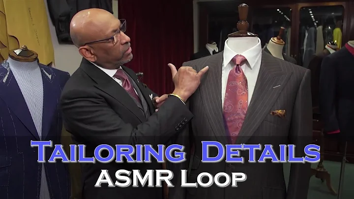 ASMR Loop: Tailoring Details  - Unintentional ASMR - 1 Hour