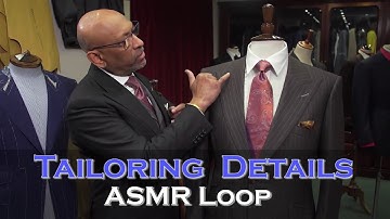 ASMR Loop: Tailoring Details  - Unintentional ASMR - 1 Hour
