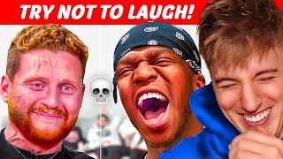 Reacting To Sidemen Offensive Try Not To Laugh!