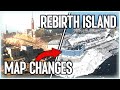 REBIRTH ISLAND COMPARISON: Old vs. New Map (Snow Rebirth Island - New POI) Rebirth Island Evolution
