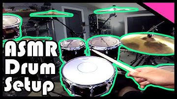 Drum Tech POV | Yamaha BIG Kit Setup | ASMR