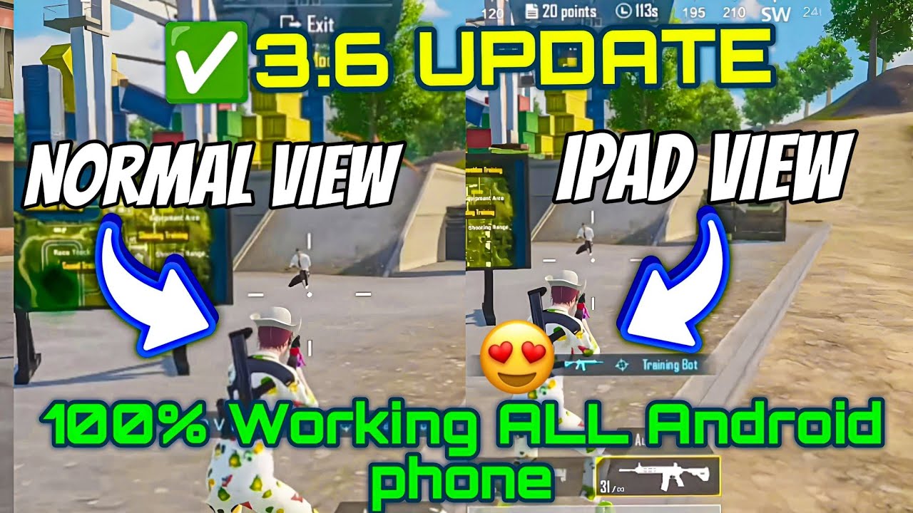 How to get bgmi iPad view config file 3.6 update 90 Fps 😱 Pubg Kr+Gl ...