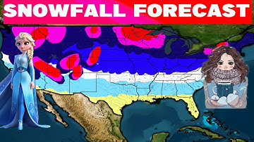 CRAZY Snowfall Predictions For Winter 2025/2026