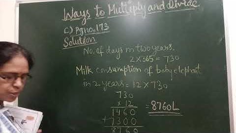 CLASS 5 /MATHEMATICS/ CHAPTER 13 /WAYS TO MULTIPLY AND DIVIDE.
