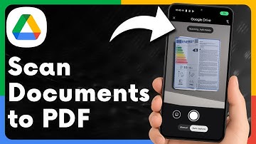 How to Scan Documents to PDF in Google Drive (Free & Easy)