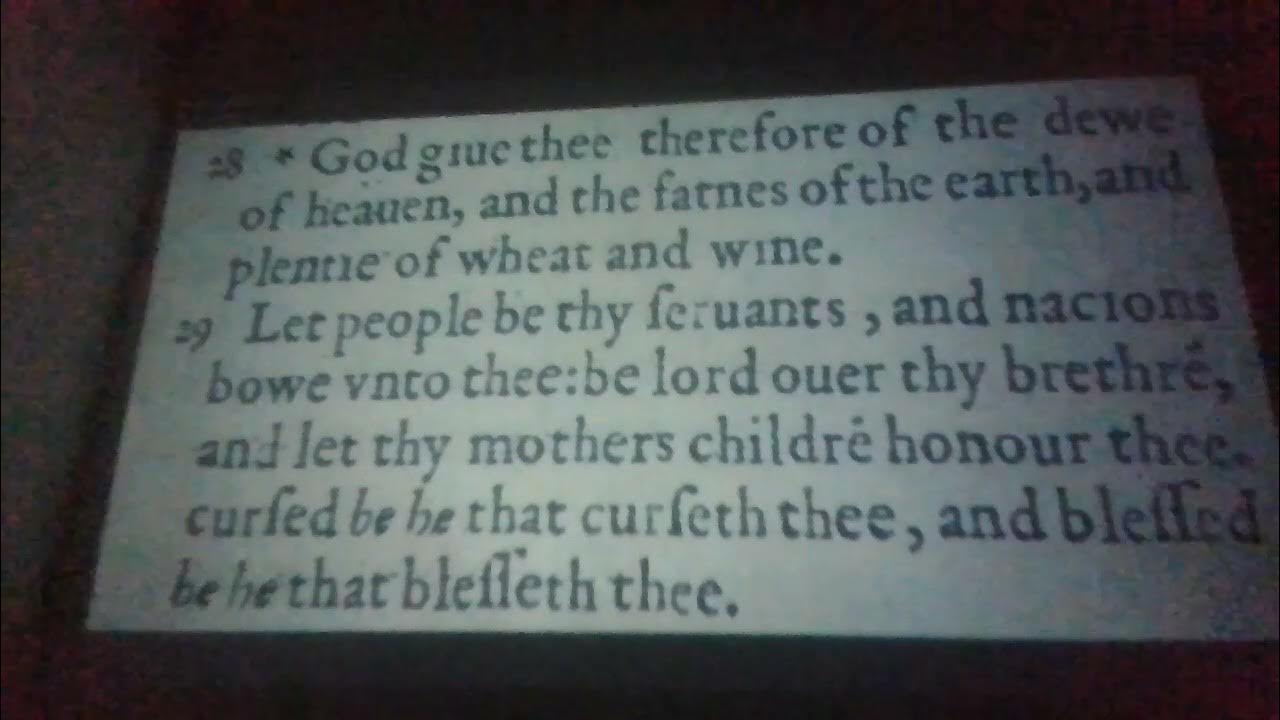 Genesis Chapter 27 Verse 28 29 YouTube genesis-chapter-27-verse-28-29-youtube