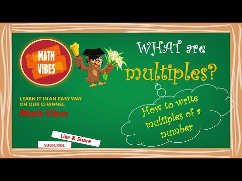 What are multiples