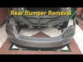 How to Remove Rear Bumper - Mazda 2 Skyactiv / Demio