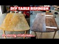 DIY | How to Refinish an Old Dining Table