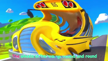 Wheels on the bus go round and round after effects | most viewed on youtube episode 1.0 cocomelon