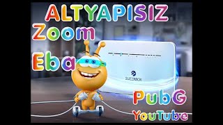 turkcell superbox tasinabilir modem altyapisiz internet eba zoom tak calistir ev interneti youtube