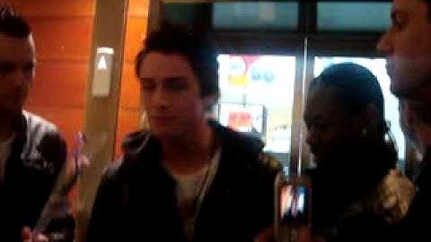 clozure in dundrum the 28 /03/ 09 - Irelands hottest new boy band