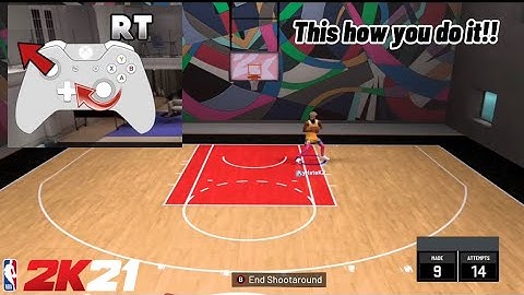 How to do the Glitchy spin dunk in nba2k21!🤩 *Tutorial*