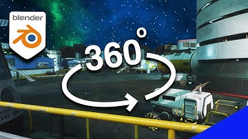 Create 360 Panoramic Images and Videos in BLENDER