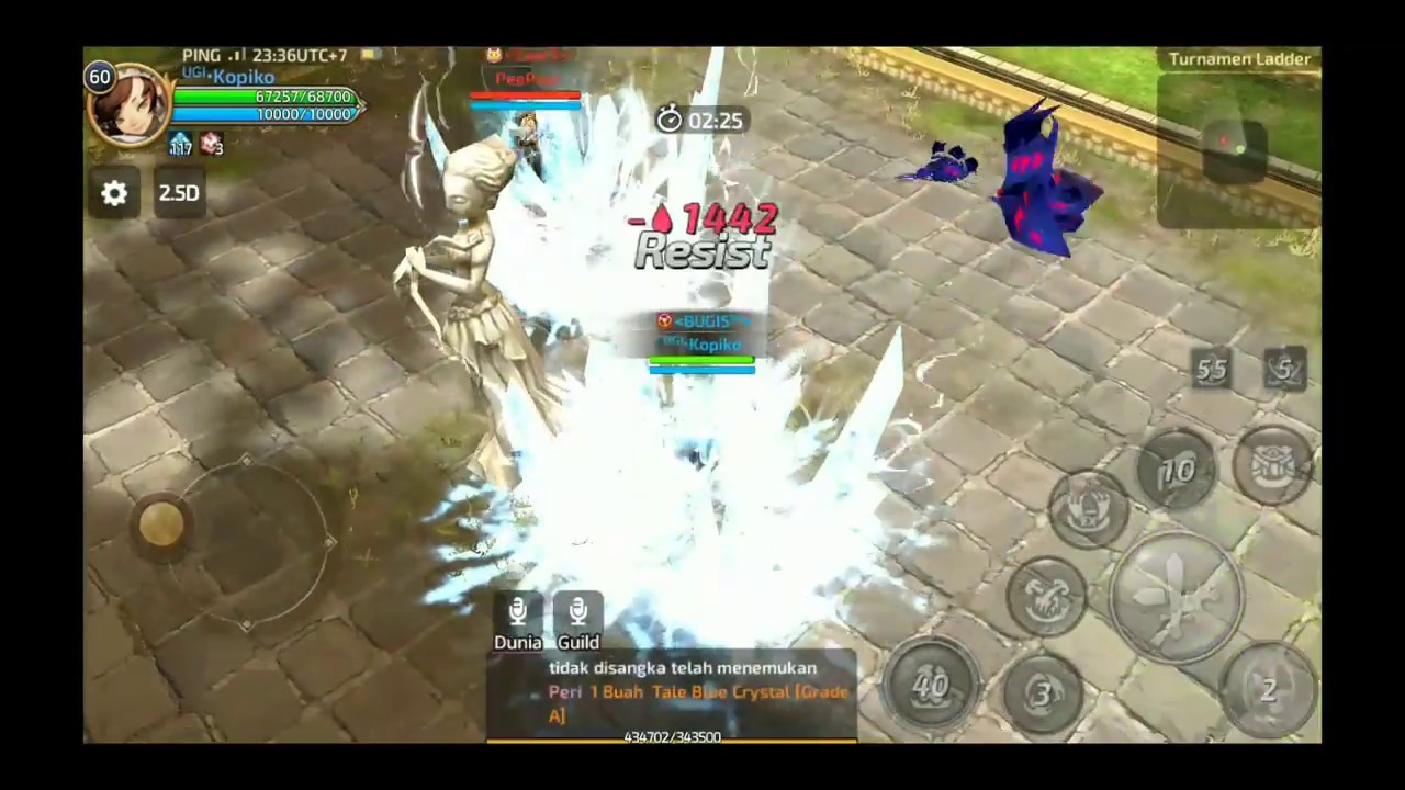 Ladder Dark Shaman Vs Elestra  (SEA Dragon Nest Mobile)