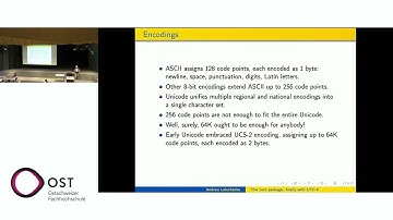 The text package finally with UTF-8  - Andrew Lelechenko | ZuriHac 2022