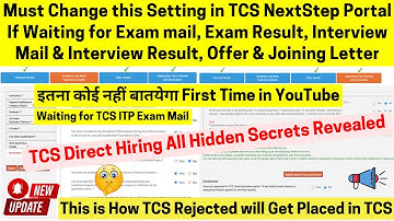TCS Biggest Change in Hiring Process TCS New Update for All Do Watch Very Useful & Informative Video