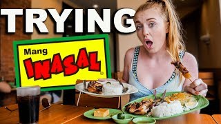 British Couple Try FILIPINO MANG INASAL for the First Time!