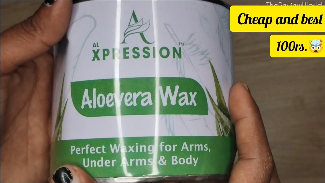 ALOVERA WAX in CHEAPEST PRICE 🤯💥 Alovera wax for hand and underarms