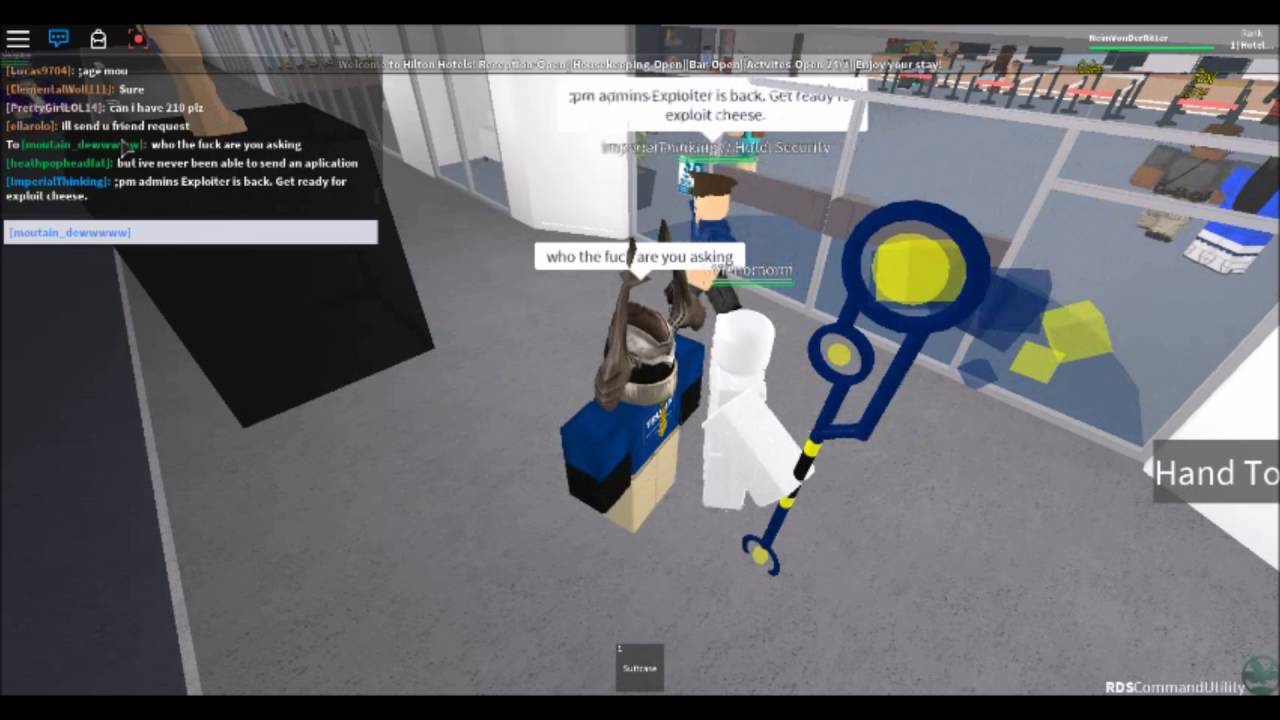 Roblox Hilton Hotel Hacks